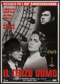 9p2100 THIRD MAN Italian 1p R1999 Orson Welles, Joseph Cotten, Valli & Ferris wheel, classic!