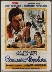 9p1488 COME HOME & MEET MY WIFE Italian 2p 1974 Mario Monicelli, Ugo Tognazzi, sexy Ornella Muti!
