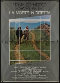 9p1497 DEATH WATCH Italian 2p 1980 Le Mort en Direct, Schneider, Keitel, completely different image!