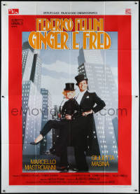 9p1524 GINGER & FRED Italian 2p 1986 directed by Federico Fellini, Marcello Mastroianni, Giulietta Masina
