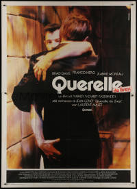 9p1609 QUERELLE Italian 2p 1982 Rainer Werner Fassbinder, Brad Davis, homosexual romance!