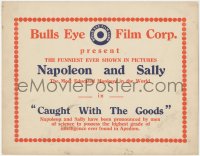 9p0948 CAUGHT WITH THE GOODS TC 1920 most educated monkeys in the world Napoleon & Sally, rare!