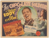 9p0950 CHOCOLATE SOLDIER TC 1941 close up of Nelson Eddy singing to beautiful Rise Stevens!