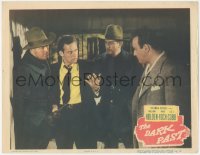 9p1084 DARK PAST LC 1949 Lee J. Cobb glares at William Holden restrained by two armed men!