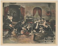 9p1087 DAUGHTERS OF THE NIGHT LC 1924 Alyce Mills with men in tuxedos on floor after scuffle, rare!