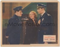 9p1099 DISORDERLY CONDUCT LC 1931 c/u of Sally Eilers between cops Spencer Tracy & Ralph Bellamy!
