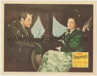 9p1101 DRAGONWYCK LC 1946 beautiful Gene Tierney & Glenn Langan in carriage, Ernst Lubitsch!