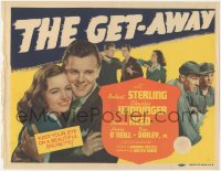 9p0966 GET-AWAY TC 1941 Robert Sterling, first Donna Reed & she's prominently pictured twice!
