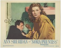 9p1218 NORA PRENTISS LC #3 1947 close up of Ann Sheridan checking on wounded unconscious Robert Alda!