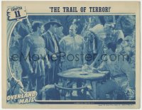 9p1225 OVERLAND MAIL chapter 11 LC 1942 bad guy talking to Native American Indians, Trail of Terror!