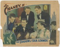 9p1265 SHADOW OF SILK LENNOX LC 1935 Lon Chaney Jr. with Jack Mulhall & three other men, very rare!
