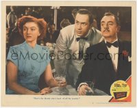 9p1277 SONG OF THE THIN MAN LC #7 1947 Keenan Wynn tells William Powell & Myrna Loy about the blonde!