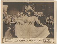 9p1304 THOU SHALT NOT LC 1919 real life killer Evelyn Nesbit plays fallen woman a town rejects, rare!