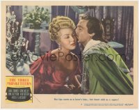 9p1305 THREE MUSKETEERS LC #6 1948 Gene Kelly discovers secret of Lana Turner's shame & she attacks!