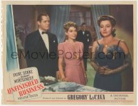 9p1319 UNFINISHED BUSINESS LC 1941 image of Robert Montgomery, pretty Irene Dunne & June Clyde!