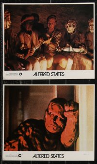 9p0872 ALTERED STATES 4 color 8x10 stills 1980 Ken Russell directed, William Hurt!