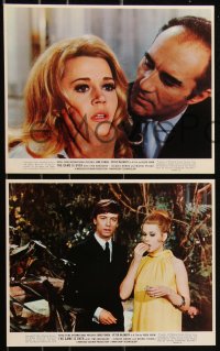 9p0822 GAME IS OVER 8 color 8x10 stills 1967 Roger Vadim's La Curee, Jane Fonda, Peter McEnery!