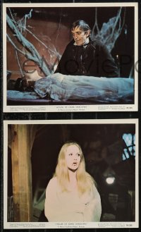 9p0852 HOUSE OF DARK SHADOWS 6 color 8x10 stills 1970 Jonathan Frid as vampire Barnabas Collins!