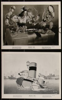 9p0808 MELODY TIME 12 8x10 stills 1948 Donald Duck, Jose Carioca, Johnny Appleseed
