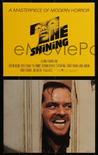 9p0819 SHINING 9 8x10 mini LCs 1980 Stephen King & Stanley Kubrick, Jack Nicholson, Shelley Duvall!
