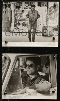9p0889 TAXI DRIVER 4 7.5x9 stills 1976 great images of Robert De Niro, Scorsese, Shepherd, Foster!