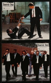 9p0117 RESERVOIR DOGS 8 French LCs 1992 Quentin Tarantino, Harvey Keitel, Steve Buscemi, Chris Penn