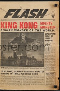 9p0080 KING KONG herald R1952 mighty monster is the Eighth Wonder of the World, best image, rare!