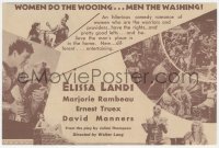 9p0060 WARRIOR'S HUSBAND herald 1933 pretty Elissa Landi & David Manners, women do the wooing!