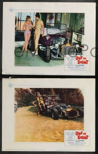 9p1393 OUT OF SIGHT 7 LCs 1966 rock 'n' roll, twin engine street rod & sexy girls!