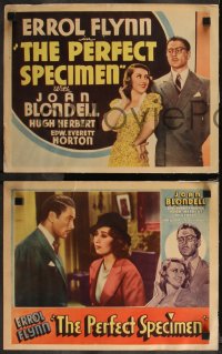 9p1373 PERFECT SPECIMEN 8 LCs 1937 Errol Flynn, Joan Blondell, ultra rare Other Company set!