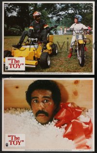 9p1395 TOY 7 LCs 1982 wacky images of plaything Richard Pryor, Jackie Gleason!