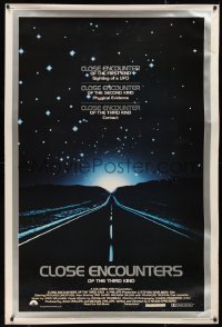 9r0141 CLOSE ENCOUNTERS OF THE THIRD KIND 40x60 1977 Steven Spielberg sci-fi classic, Dreyfuss!