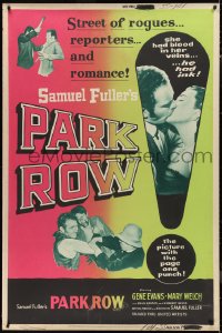 9r0160 PARK ROW style Y 40x60 1952 Sam Fuller, Mary Welch had blood in her veins, Gene Evans!