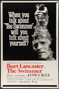 9r0172 SWIMMER 40x60 1968 Burt Lancaster, directed by Frank Perry, will you talk about yourself?