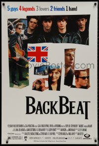 9r1058 BACKBEAT 1sh 1994 Iain Softley directed, Stephen Dorff, The Beatles before they were famous!