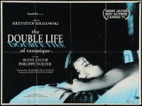 9r0668 DOUBLE LIFE OF VERONIQUE British quad 1992 Krzysztof Kieslowski's Le Double vie de Veronique