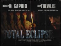 9r0687 TOTAL ECLIPSE British quad 1997 Leonardo DiCaprio, David Thewlis, Romane Bohringer!
