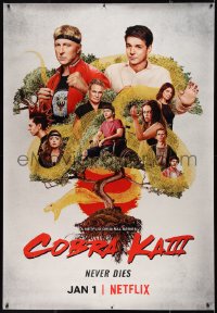 9r0098 COBRA KAI TV DS bus stop 2018 Karate Kid , William Zabka as Johnny Lawrence, cool!