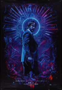 9r0108 JOHN WICK CHAPTER 3 IMAX Canadian bus stop 2019 Keanu Reeves in the title role as John Wick!
