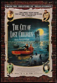 9r1102 CITY OF LOST CHILDREN 1sh 1995 La Cite des Enfants Perdus, Ron Perlman, cool fantasy image!