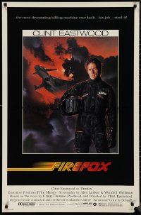 9r1145 FIREFOX 1sh 1982 cool C.D. de Mar art of the flying killing machine & Clint Eastwood!