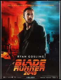 9r0189 BLADE RUNNER 2049 IMAX teaser DS French 1p 2017 completely different image of Ryan Gosling!