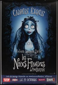9r0194 CORPSE BRIDE advance DS French 1p 2005 Tim Burton stop-motion animated horror musical, Emily!