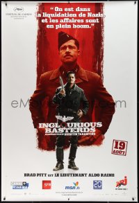9r0204 INGLOURIOUS BASTERDS teaser French 1p 2009 Quentin Tarantino, Nazi-killer Brad Pitt!
