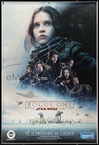 9r0233 ROGUE ONE 5 teaser DS French 1ps 2016 A Star Wars Story, Felicity Jones, cast!