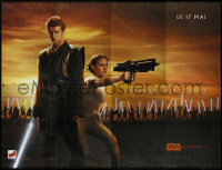9r0184 ATTACK OF THE CLONES teaser French 8p 2002 Star Wars Episode II, Christensen & Portman!