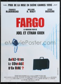 9r0975 FARGO French 16x22 1996 a homespun murder story from the Coen Brothers!