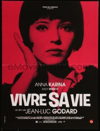 9r1002 MY LIFE TO LIVE French 16x21 R2011 Jean-Luc Godard's Vivre sa Vie, sexy Anna Karina!