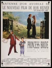 9r1008 PRINCESS BRIDE French 16x21 1988 Rob Reiner fantasy classic as real as the feelings you feel!