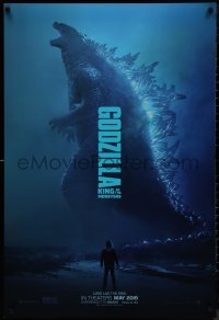 9r1165 GODZILLA: KING OF THE MONSTERS teaser DS 1sh 2019 great full-length image of the creature!